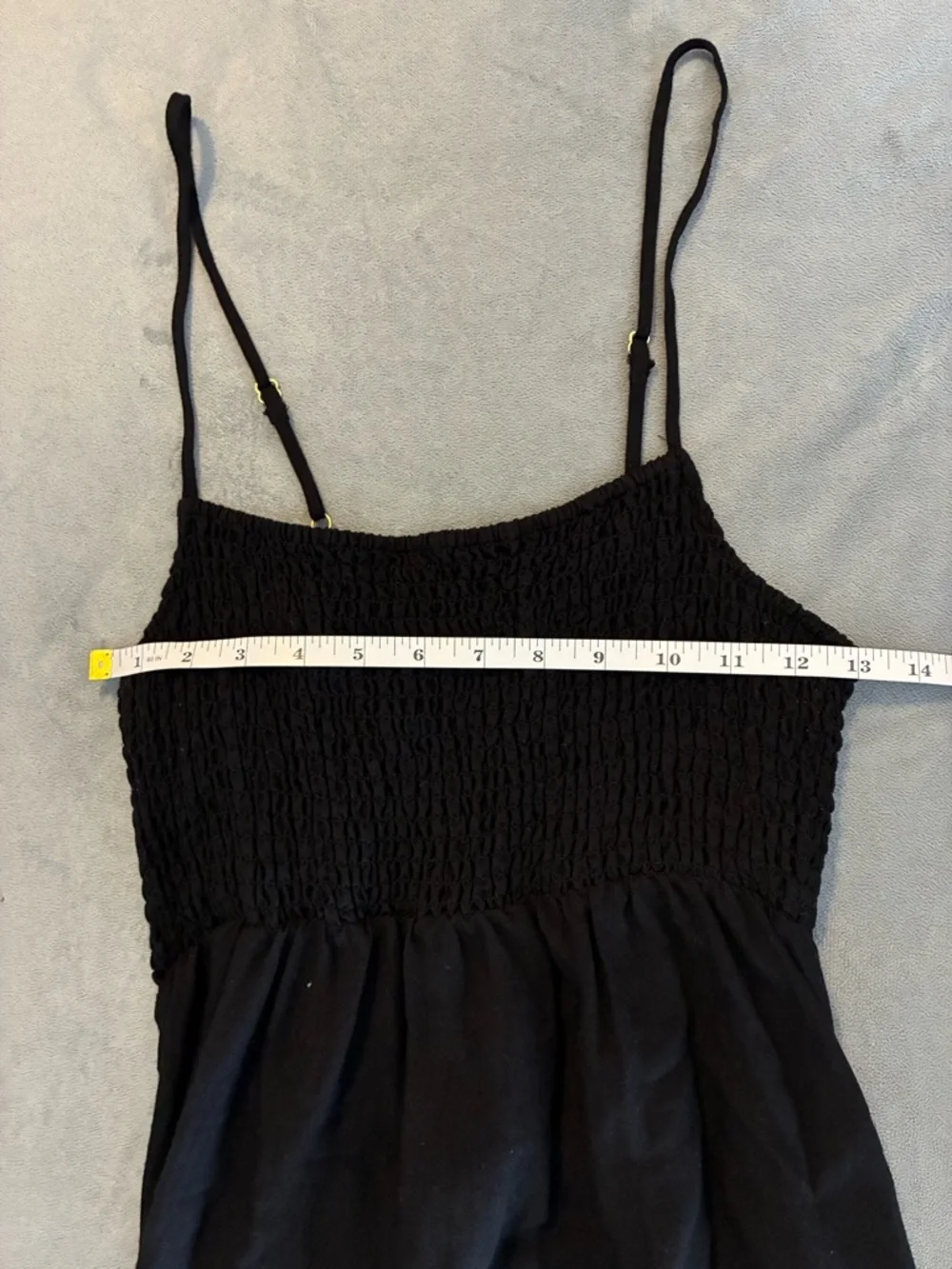 Z Supply Black Smocked Bodice Maxi Dress - Women - Picture 7 of 9